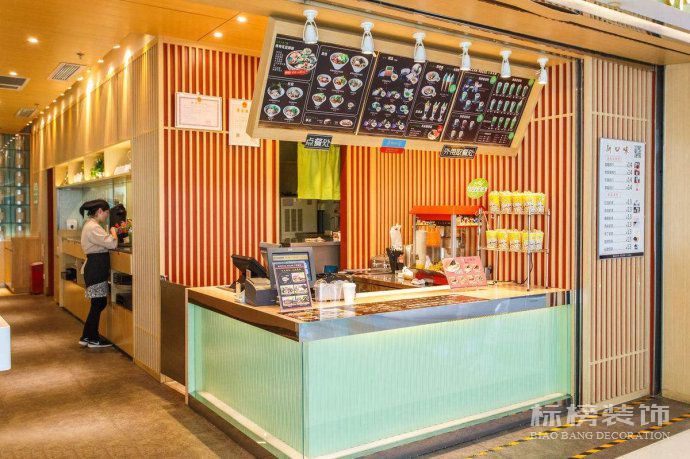 布蘭諾奶茶門(mén)店裝修奶茶店裝修公司怎樣選？